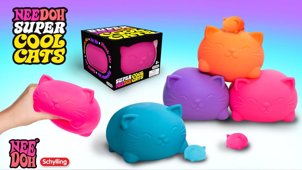 Giant Cat-Shaped Sensory Squish