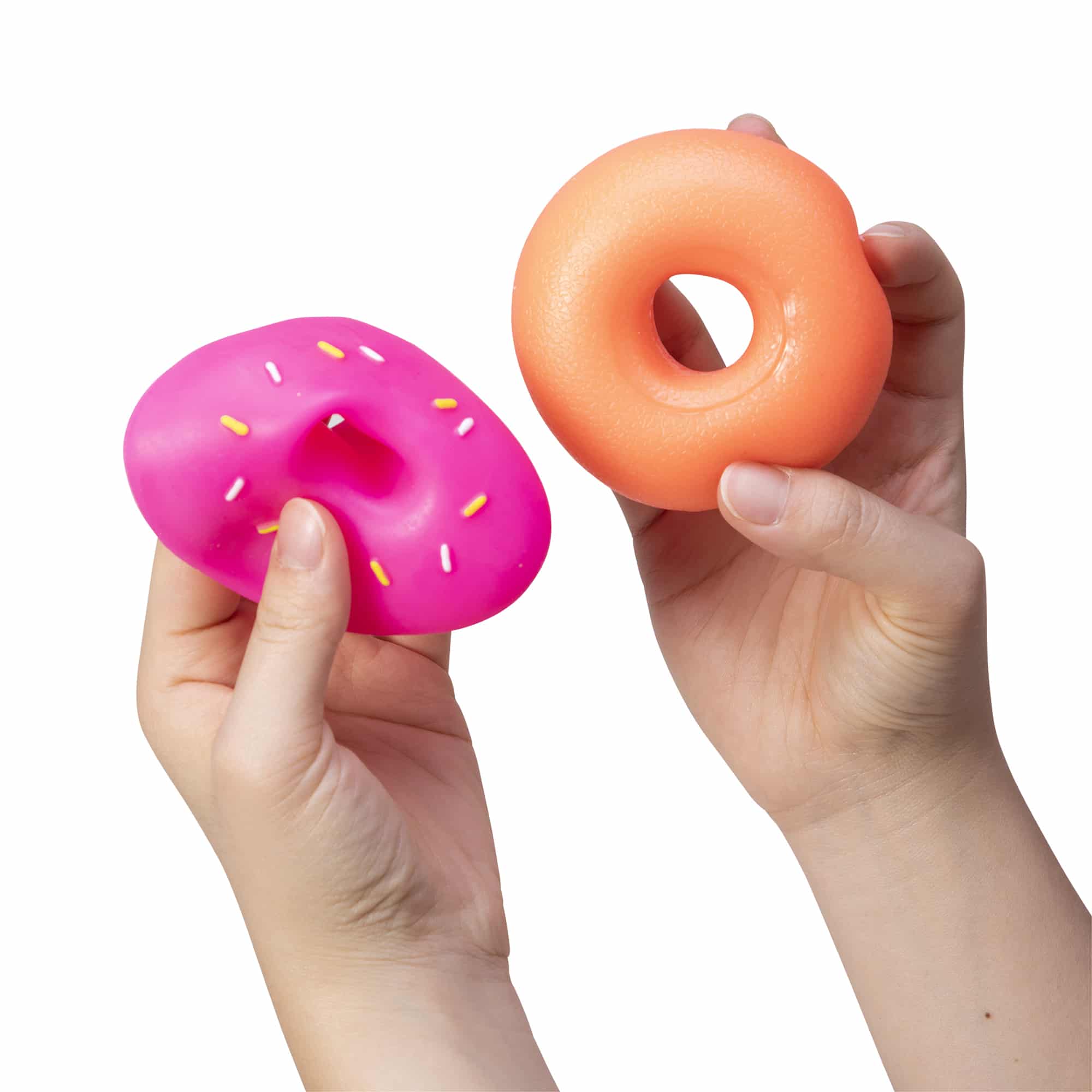 Squishy Donut Sensory Toys With Swap Frosting
