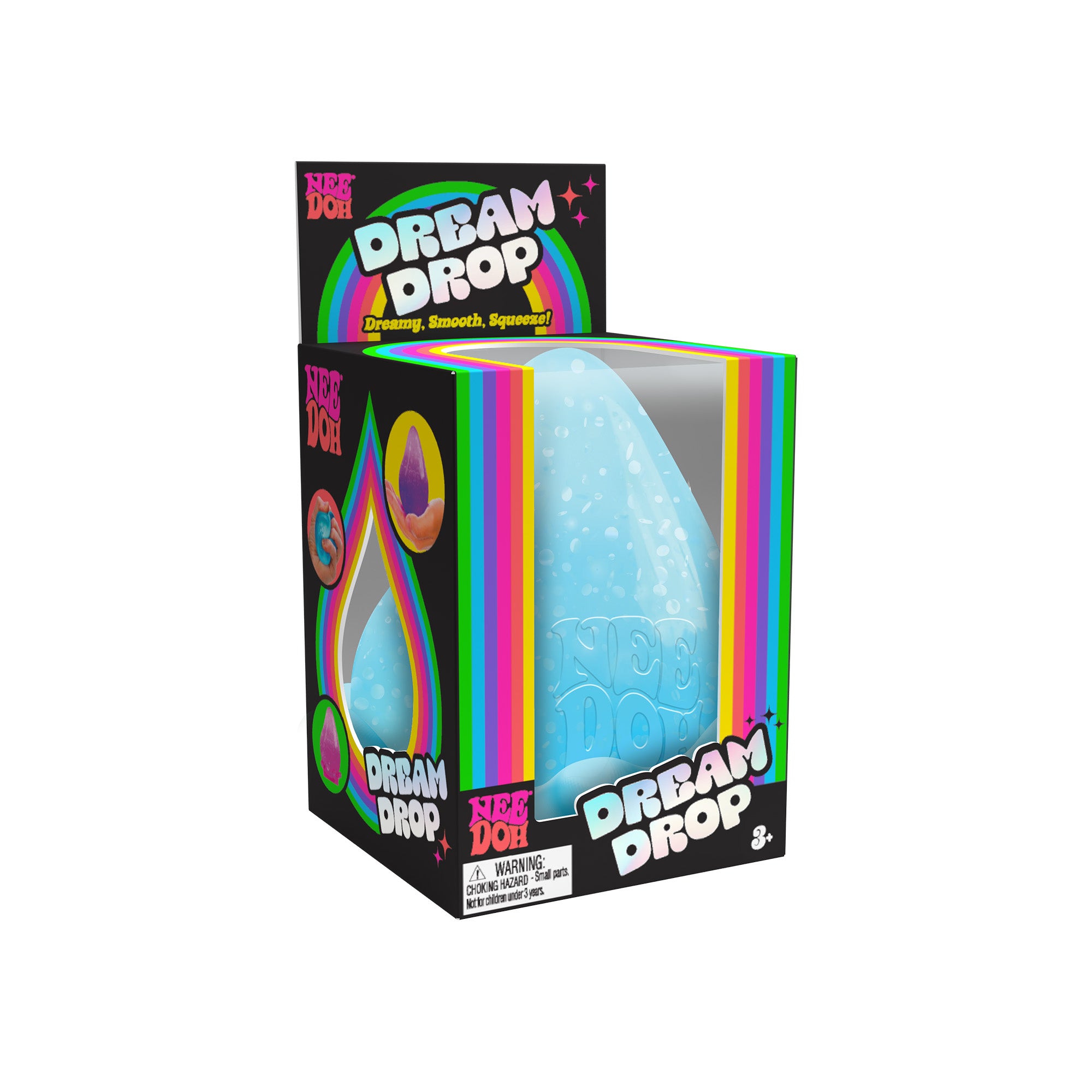 Sparkle-Filled Tear Drop Sensory Squish