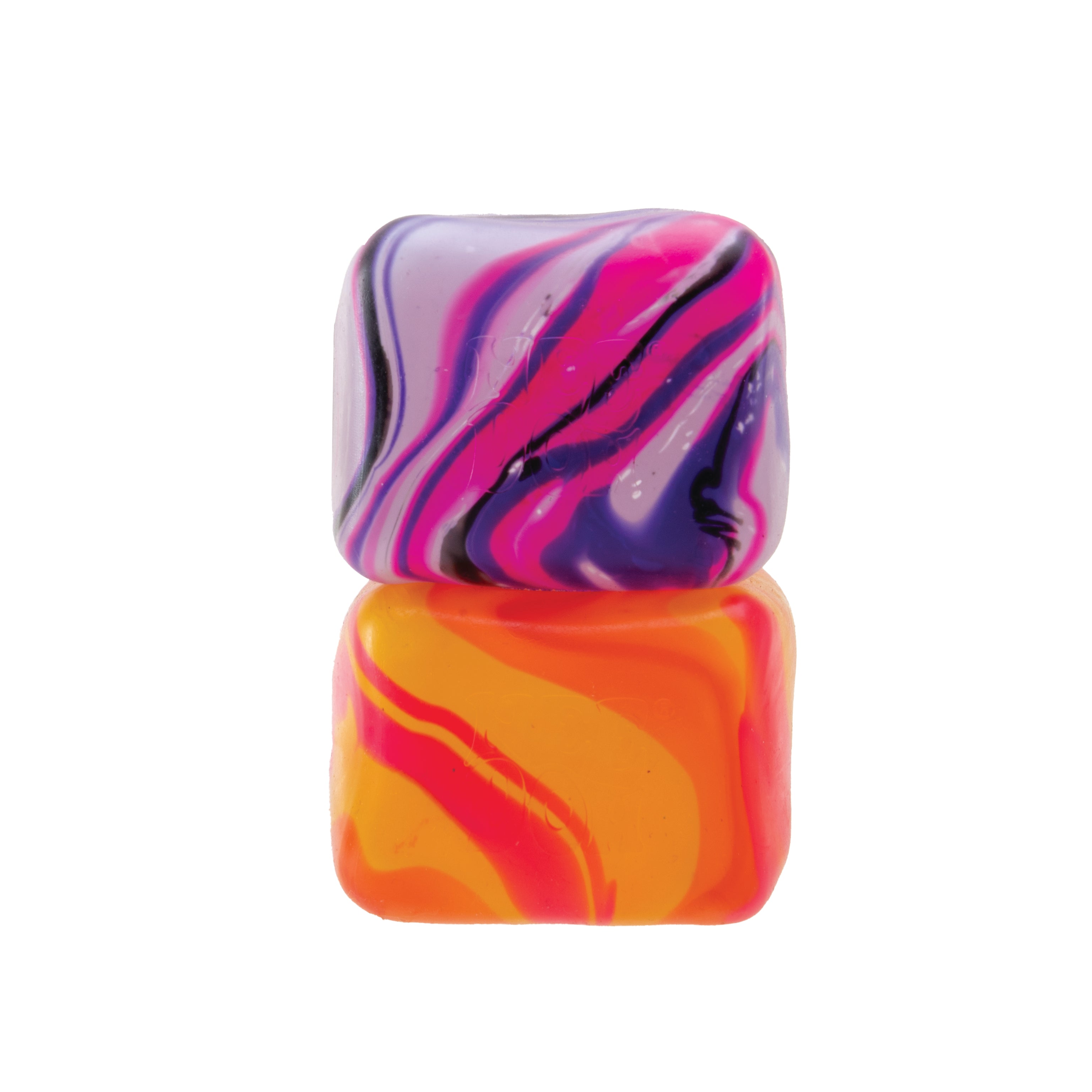 Marbled Sensory Ice Cube Squish